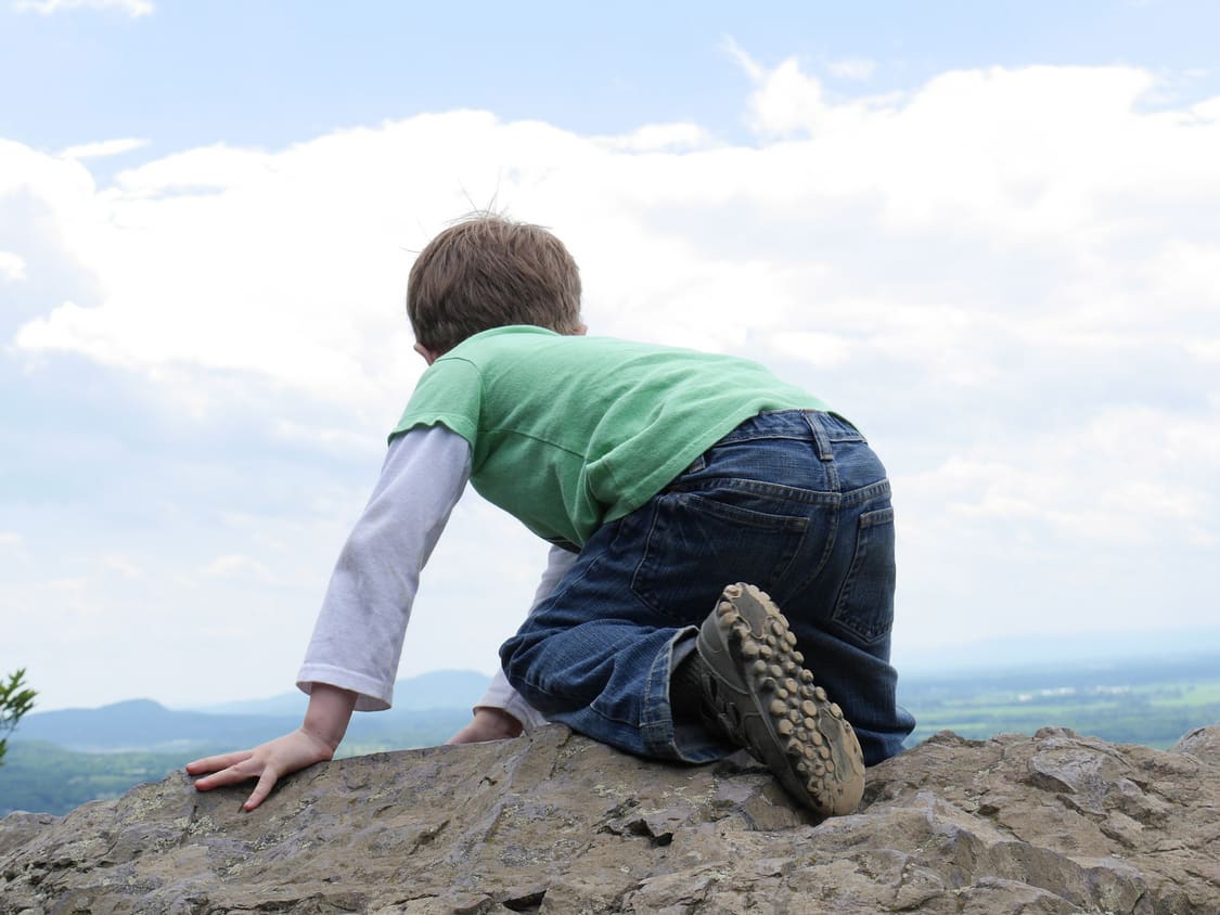 Adventurous child